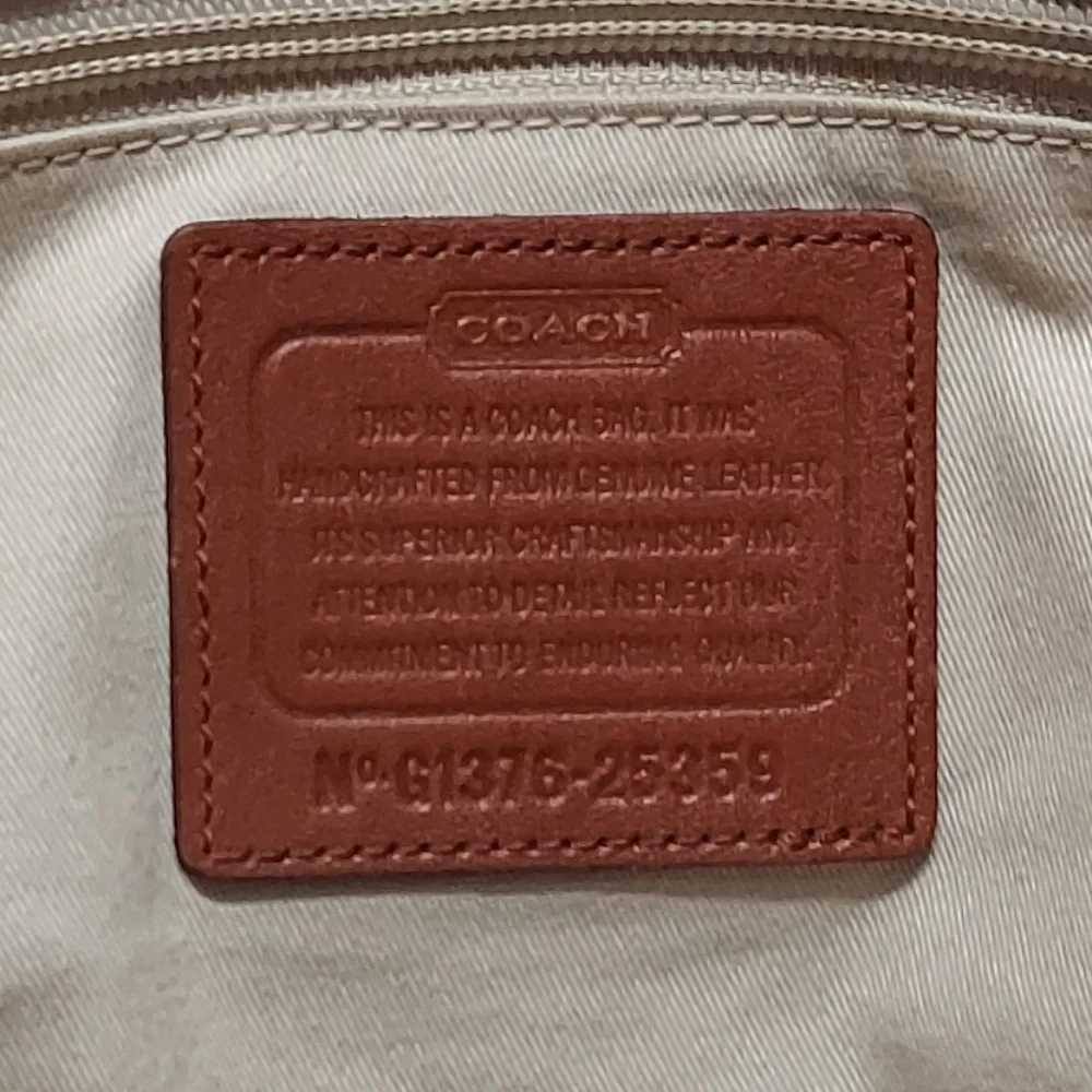 Coach Legacy Chelsea Turnlock Saddle Brown Distressed Leather Shoulder Satchel_8